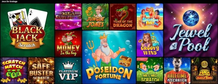 GratoWin Casino jeux grattage